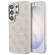 Guess - 4G Dombornyomott Gyűrű MagSafe (GUHMS26LP4MSEGCP) - Samsung Galaxy S26 Ultra - Rózsaszín