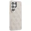 Guess - 4G Dombornyomott Gyűrű MagSafe (GUHMS26LP4MSEGCP) - Samsung Galaxy S26 Ultra - Rózsaszín