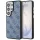 Guess - 4G Dombornyomott Gyűrű MagSafe (GUHMS26LP4MSEGCB) - Samsung Galaxy S26 Ultra - Kék