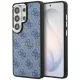 Guess - 4G Dombornyomott Gyűrű MagSafe (GUHMS26LP4MSEGCB) - Samsung Galaxy S26 Ultra - Kék