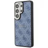Guess - 4G Dombornyomott Gyűrű MagSafe (GUHMS26LP4MSEGCB) - Samsung Galaxy S26 Ultra - Kék
