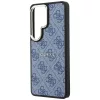 Guess - 4G Dombornyomott Gyűrű MagSafe (GUHMS26LP4MSEGCB) - Samsung Galaxy S26 Ultra - Kék