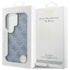 Guess - 4G Dombornyomott Gyűrű MagSafe (GUHMS26LP4MSEGCB) - Samsung Galaxy S26 Ultra - Kék