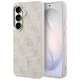 Guess - 4G Dombornyomott Gyűrű MagSafe (GUHMS26MP4MSEGCP) - Samsung Galaxy S26 Plus - Rózsaszín