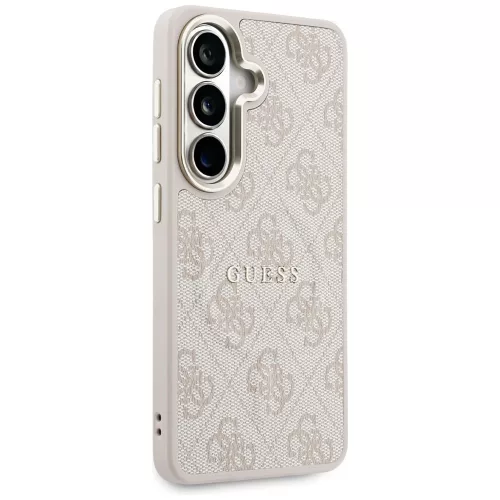 Guess - 4G Dombornyomott Gyűrű MagSafe (GUHMS26MP4MSEGCP) - Samsung Galaxy S26 Plus - Rózsaszín
