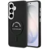 Karl Lagerfeld - Wrapped Leather with Karl RSG Logo MagSafe (KLHMS26SPSKRSGEK) - Samsung Galaxy S26 - Black