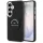 Karl Lagerfeld - Wrapped Leather with Karl RSG Logo MagSafe (KLHMS26SPSKRSGEK) - Samsung Galaxy S26 - Black
