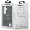 Karl Lagerfeld - Wrapped Leather with Karl RSG Logo MagSafe (KLHMS26SPSKRSGEK) - Samsung Galaxy S26 - Black