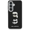 Karl Lagerfeld - Wrapped Leather Saffiano with with K&C Head Pin (KLHCS26SPSFDHPOK) - Samsung Galaxy S26 - Black
