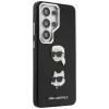 Karl Lagerfeld - Wrapped Leather Saffiano with with K&C Head Pin (KLHCS26LPSFDHPOK) - Samsung Galaxy S26 Ultra - Black