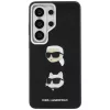 Karl Lagerfeld - Wrapped Leather Saffiano with with K&C Head Pin (KLHCS26LPSFDHPOK) - Samsung Galaxy S26 Ultra - Black