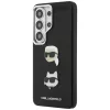 Karl Lagerfeld - Wrapped Leather Saffiano with with K&C Head Pin (KLHCS26LPSFDHPOK) - Samsung Galaxy S26 Ultra - Black