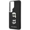 Karl Lagerfeld - Wrapped Leather Saffiano with with K&C Head Pin (KLHCS26LPSFDHPOK) - Samsung Galaxy S26 Ultra - Black
