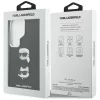 Karl Lagerfeld - Wrapped Leather Saffiano with with K&C Head Pin (KLHCS26LPSFDHPOK) - Samsung Galaxy S26 Ultra - Black