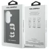 Karl Lagerfeld - Wrapped Leather Saffiano with with K&C Head Pin (KLHCS26MPSFDHPOK) - Samsung Galaxy S26 Plus - Black
