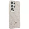 Guess - Strassz Kerek Logó MagSafe (GUHMS26LP4GRMDEP) - Samsung Galaxy S26 Ultra - Rózsaszín