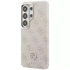 Guess - Strassz Kerek Logó MagSafe (GUHMS26LP4GRMDEP) - Samsung Galaxy S26 Ultra - Rózsaszín