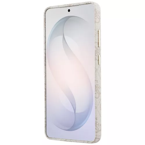 Guess - Strassz Kerek Logó MagSafe (GUHMS26LP4GRMDEP) - Samsung Galaxy S26 Ultra - Rózsaszín