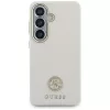Guess - Strassz Kerek Logó MagSafe (GUHMS26SPGCRMDEE) - Samsung Galaxy S26 - Bézs