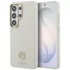 Guess - Strassz Kerek Logó MagSafe (GUHMS26LPGCRMDEE) - Samsung Galaxy S26 Ultra - Bézs
