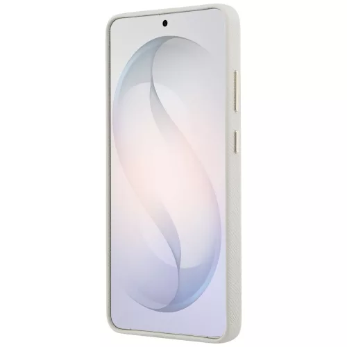 Guess - Strassz Kerek Logó MagSafe (GUHMS26LPGCRMDEE) - Samsung Galaxy S26 Ultra - Bézs
