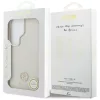 Guess - Strassz Kerek Logó MagSafe (GUHMS26LPGCRMDEE) - Samsung Galaxy S26 Ultra - Bézs