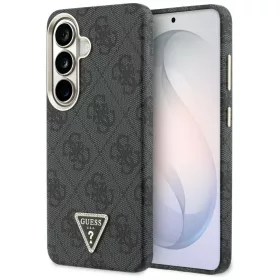   Guess - 4G Háromszög Logó MagSafe (GUHMS26SP4GTDGMK) - Samsung Galaxy S26 - Fekete