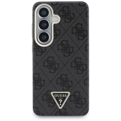 Guess - 4G Háromszög Logó MagSafe (GUHMS26SP4GTDGMK) - Samsung Galaxy S26 - Fekete