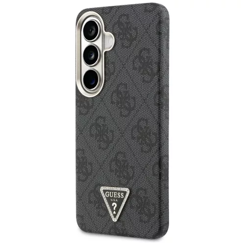 Guess - 4G Háromszög Logó MagSafe (GUHMS26SP4GTDGMK) - Samsung Galaxy S26 - Fekete