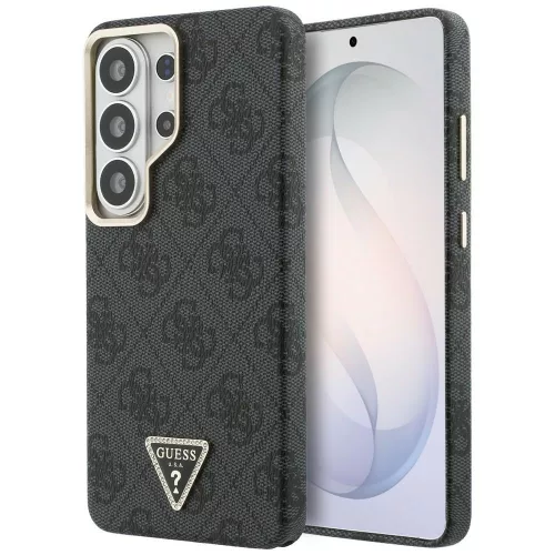 Guess - 4G Háromszög Logó MagSafe (GUHMS26LP4GTDGMK) - Samsung Galaxy S26 Ultra - Fekete