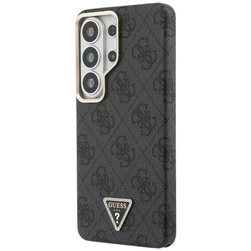 Guess - 4G Háromszög Logó MagSafe (GUHMS26LP4GTDGMK) - Samsung Galaxy S26 Ultra - Fekete