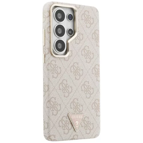 Guess - 4G Háromszög Logó MagSafe (GUHMS26LP4GTDGMP) - Samsung Galaxy S26 Ultra - Rózsaszín