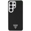 Guess - Rögzített Csillámos Háromszög Logó MagSafe (GUHMS26LPFGTSCMK) - Samsung Galaxy S26 Ultra - Fekete