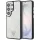 Guess - Rögzített Csillámos Háromszög Logó MagSafe (GUHMS26LPFGTSCMS) - Samsung Galaxy S26 Ultra - Ezüst