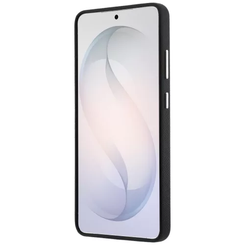 Karl Lagerfeld - Full Wrapped Grained Leather with Signature Resin Logo (KLHCS26LPGFKSRSK) - Samsung Galaxy S26 Ultra - Black