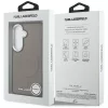 Karl Lagerfeld - Leather with Initial Logo Debossed MagSafe (KLHMS26SPGFKLRDW) - Samsung Galaxy S26 - Brown