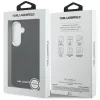 Karl Lagerfeld - Leather with Initial Logo Debossed MagSafe (KLHMS26MPGFKLRDK) - Samsung Galaxy S26 Plus - Black