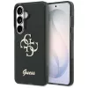 Guess - IML Nagy Fém 4G Felirat (GUHCS26S5HC4MLSK) - Samsung Galaxy S26 - Fekete