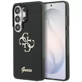   Guess - IML Nagy Fém 4G Felirat (GUHCS26L5HC4MLSK) - Samsung Galaxy S26 Ultra - Fekete