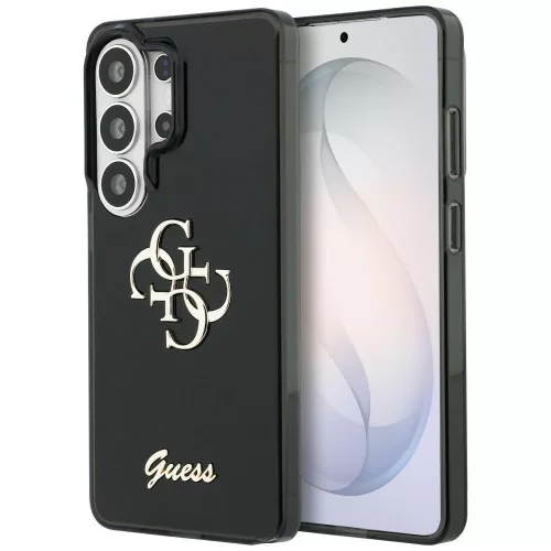 Guess - IML Nagy Fém 4G Felirat (GUHCS26L5HC4MLSK) - Samsung Galaxy S26 Ultra - Fekete