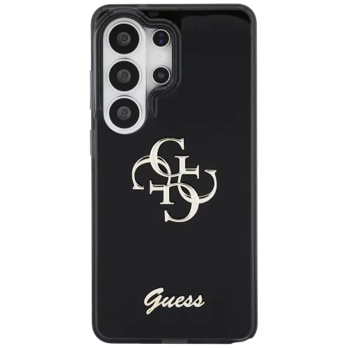 Guess - IML Nagy Fém 4G Felirat (GUHCS26L5HC4MLSK) - Samsung Galaxy S26 Ultra - Fekete