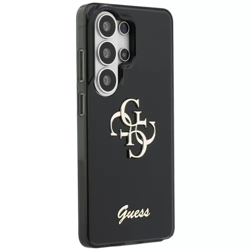Guess - IML Nagy Fém 4G Felirat (GUHCS26L5HC4MLSK) - Samsung Galaxy S26 Ultra - Fekete