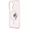 Karl Lagerfeld - IML Choupette Peekaboo Logo MagSafe (KLHMS26S6HCPSCP) - Samsung Galaxy S26 - Pink