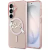 Karl Lagerfeld - IML Choupette Karl Script Logo MagSafe (KLHMS26S5HKSCAP) - Samsung Galaxy S26 - Pink