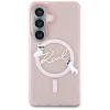 Karl Lagerfeld - IML Choupette Karl Script Logo MagSafe (KLHMS26S5HKSCAP) - Samsung Galaxy S26 - Pink