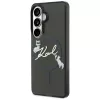 Karl Lagerfeld - IML Choupette Karl Script Logo MagSafe (KLHMS26S5HKSCAK) - Samsung Galaxy S26 - Black