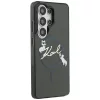 Karl Lagerfeld - IML Choupette Karl Script Logo MagSafe (KLHMS26L5HKSCAK) - Samsung Galaxy S26 Ultra - Black