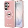 Karl Lagerfeld - IML Choupette Head on KL Repeated Logo MagSafe (KLHMS26LHMKBCHOP) - Samsung Galaxy S26 Ultra - Pink