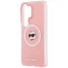 Karl Lagerfeld - IML Choupette Head on KL Repeated Logo MagSafe (KLHMS26LHMKBCHOP) - Samsung Galaxy S26 Ultra - Pink