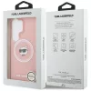 Karl Lagerfeld - IML Choupette Head on KL Repeated Logo MagSafe (KLHMS26LHMKBCHOP) - Samsung Galaxy S26 Ultra - Pink
